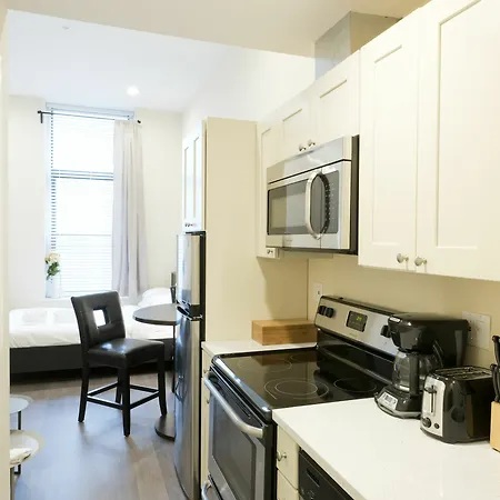 Serene Studio In Downtown Crossing By Sonder